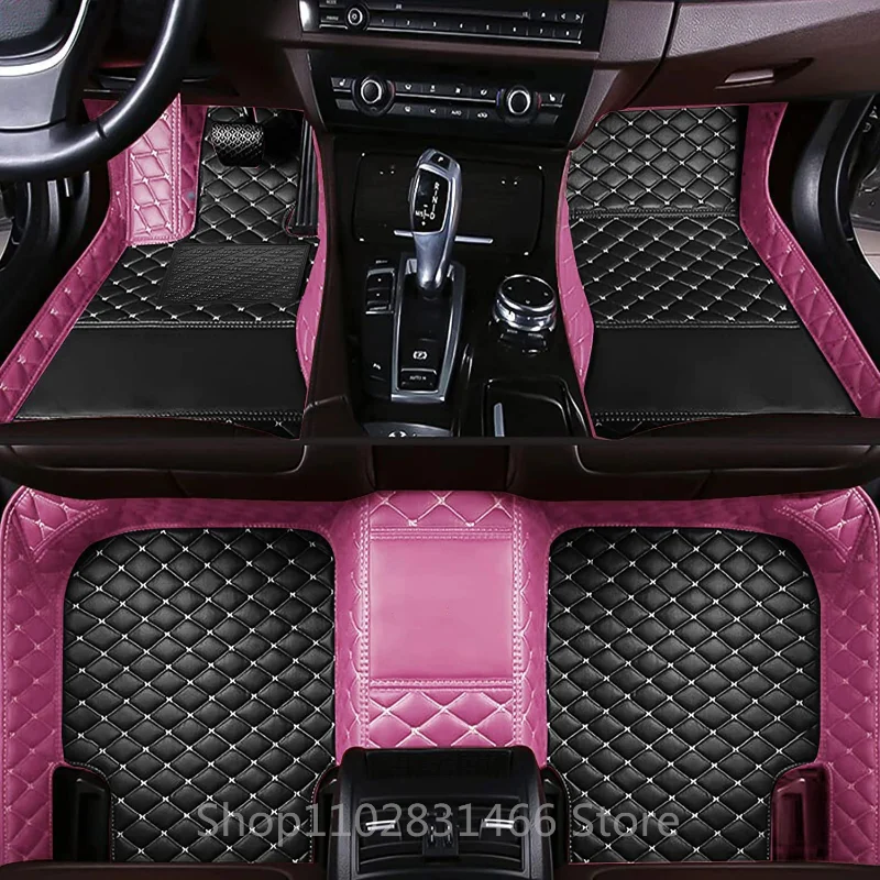 RHD Car Mats for BMW 4 Series 2 Door 2019 2018 2017 2016 2015 Waterproof Leather Carpet Car Accessories Foot Pads