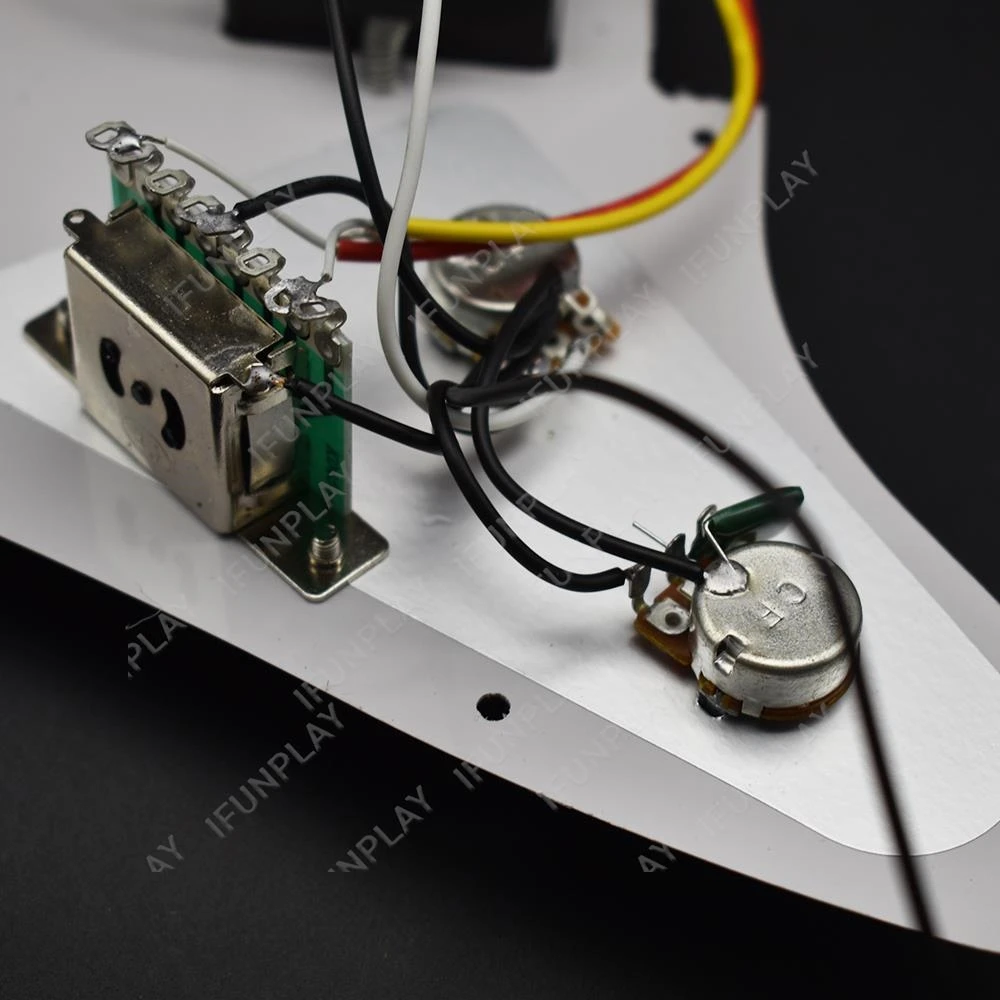 HH Prewired هامبوكر بيك جارد بيك اب محملة بيك جارد بيك اب ST الغيتار الكهربائي #5