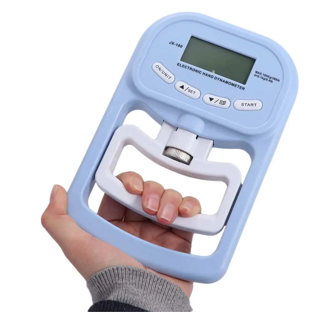 Electronic Grip Strength Tester Type-c/battery 396Lbs/180Kg Digital Hand Dynamometer Durable LCD Screen