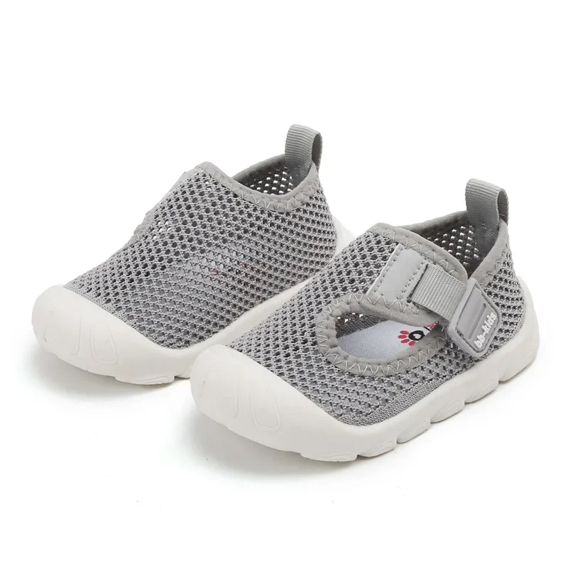 Baby Boys Girls Summer Sandals New Toddler Breathable Mesh Soft Sole Shoes Comfortable Baby First Walkers Casual Children Shoes