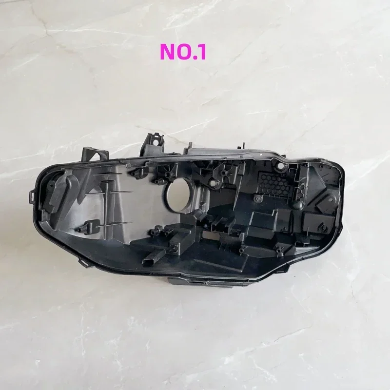 For BMW 4 SERIES F32 2017 2018 2019 2020 Headlamp Base Headlight Rear Shell Replace Headlight House Black rear shell