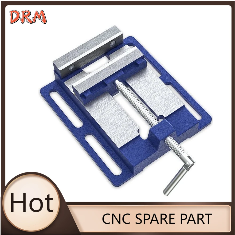 

Drill Press Vice Bench Clamp Flat Tongs Vise Drilling Machine Stand Flat Nose Pliers Vise