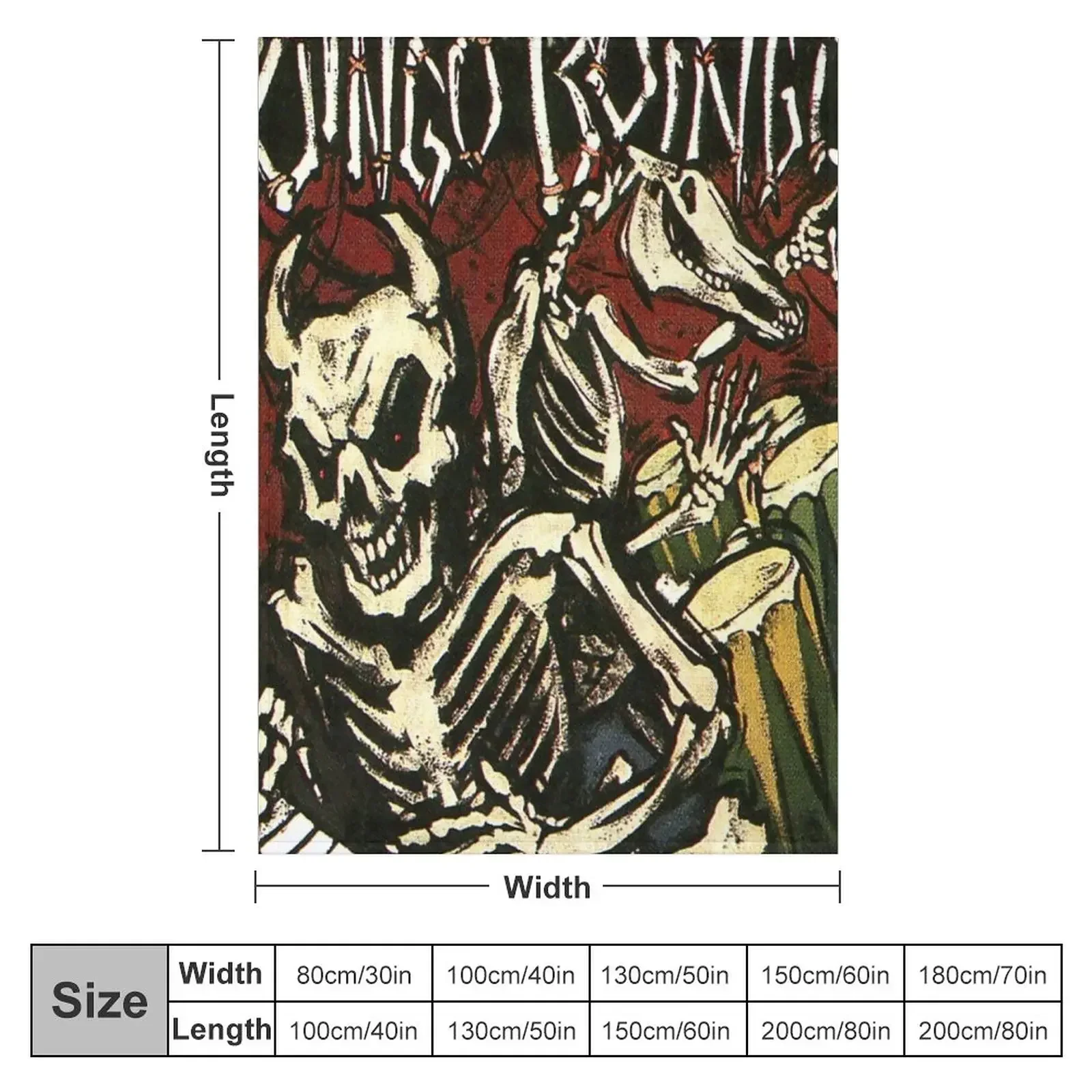 Halloween Farewell - Oingo Boingo Throw Blanket Luxury Designer Decorative Throw Blankets