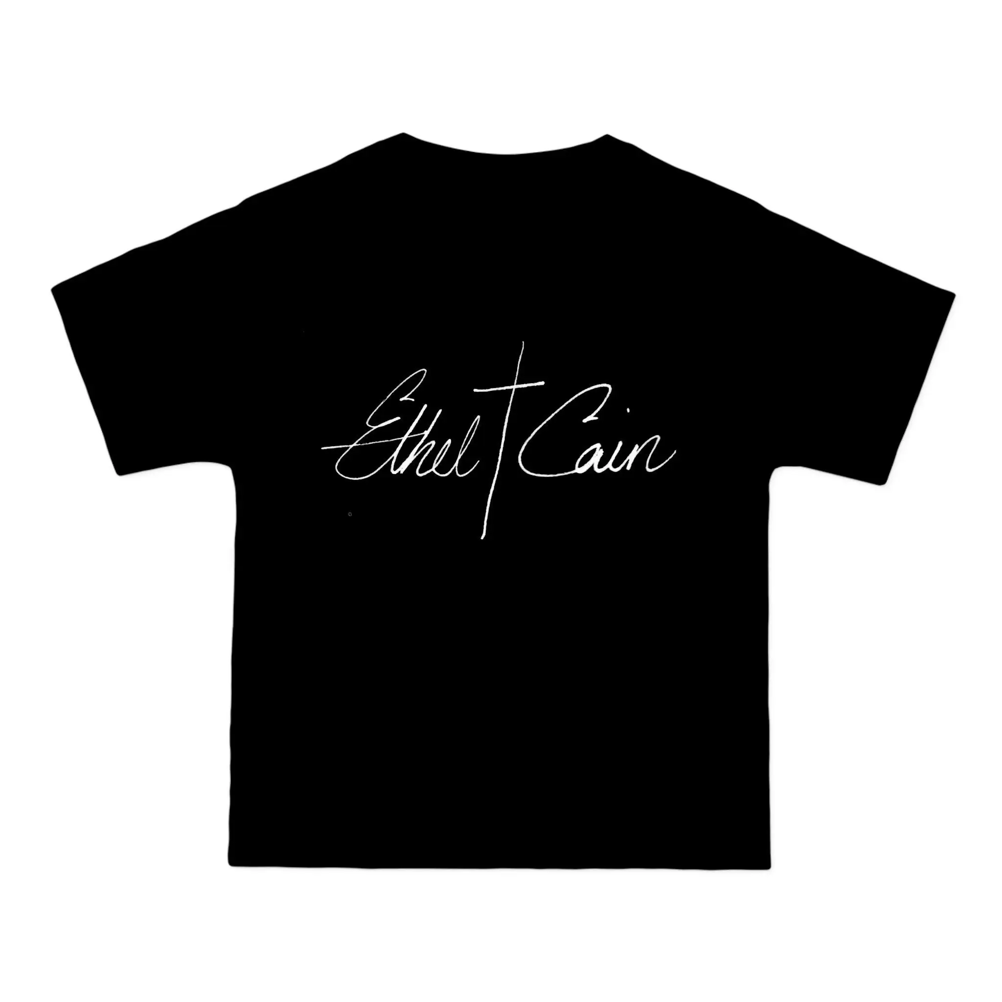 Ethel cain logo preachers daughter heavyweight black tee shortsleeve shirt