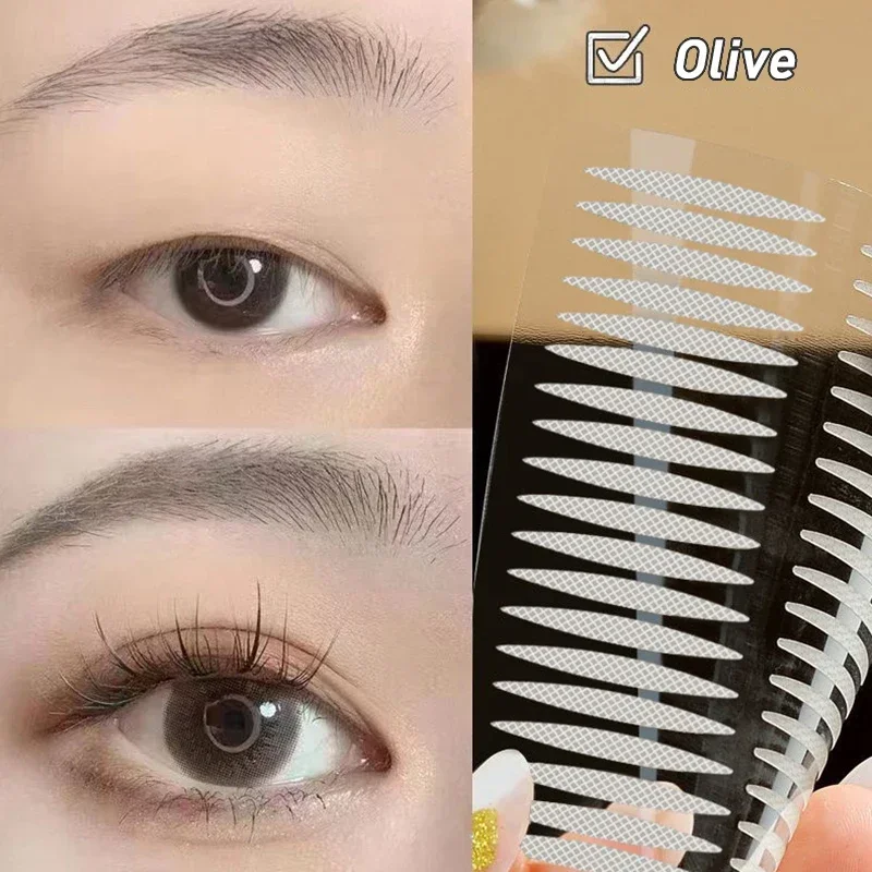 Heallor 288/576 PC Invisible Double Eyelid Tape Self-Adhesive Transparent Eyelid Stickers Slim/Wide Waterproof Fiber Stickers fo