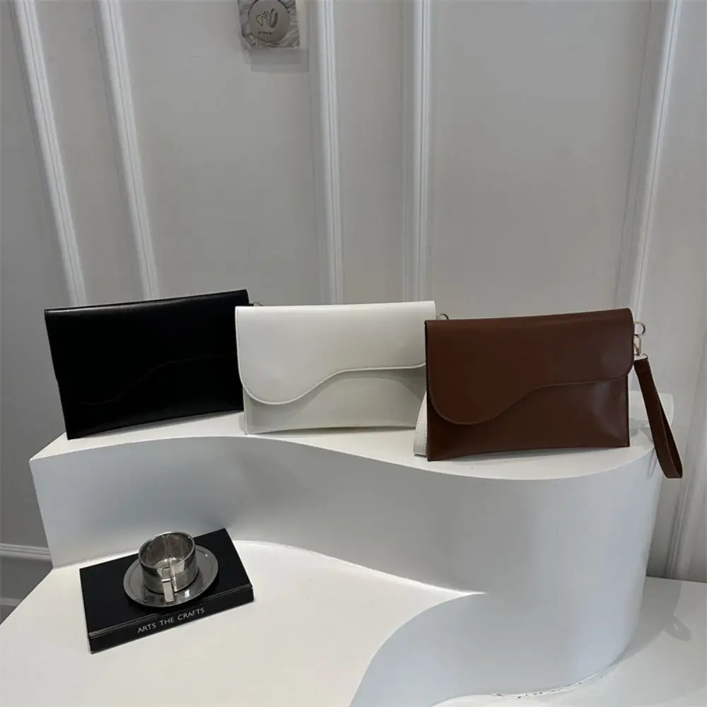 الموضة بلون ملف حمل حقيبة مكتب بولي Leather حقيبة جلدية الأعمال عادية وثيقة حقيبة يد الرجال النساء