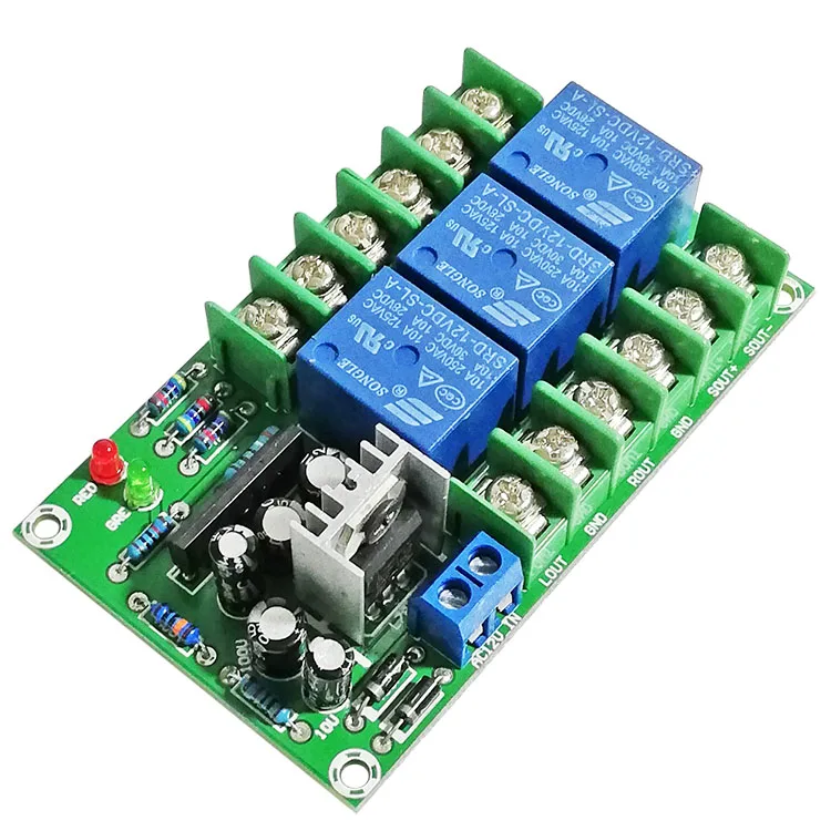 Protector Module for 2.1 Three Channel Speaker, 600W Power Amplifier Speaker Protection Board