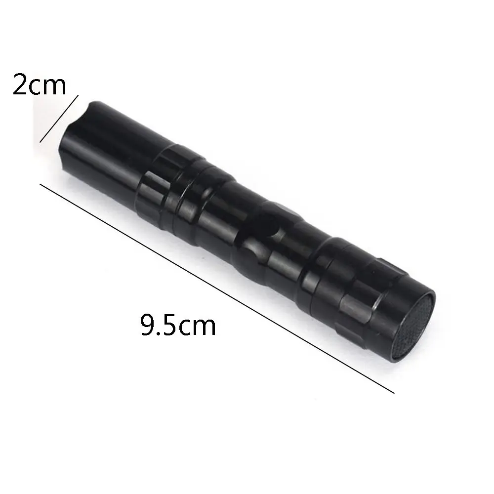 Useful Super Bright LED Flashlight Portable Mini Lamp Durable Aluminum Alloy Black Bulb Waterproof Outdoor Torch Light