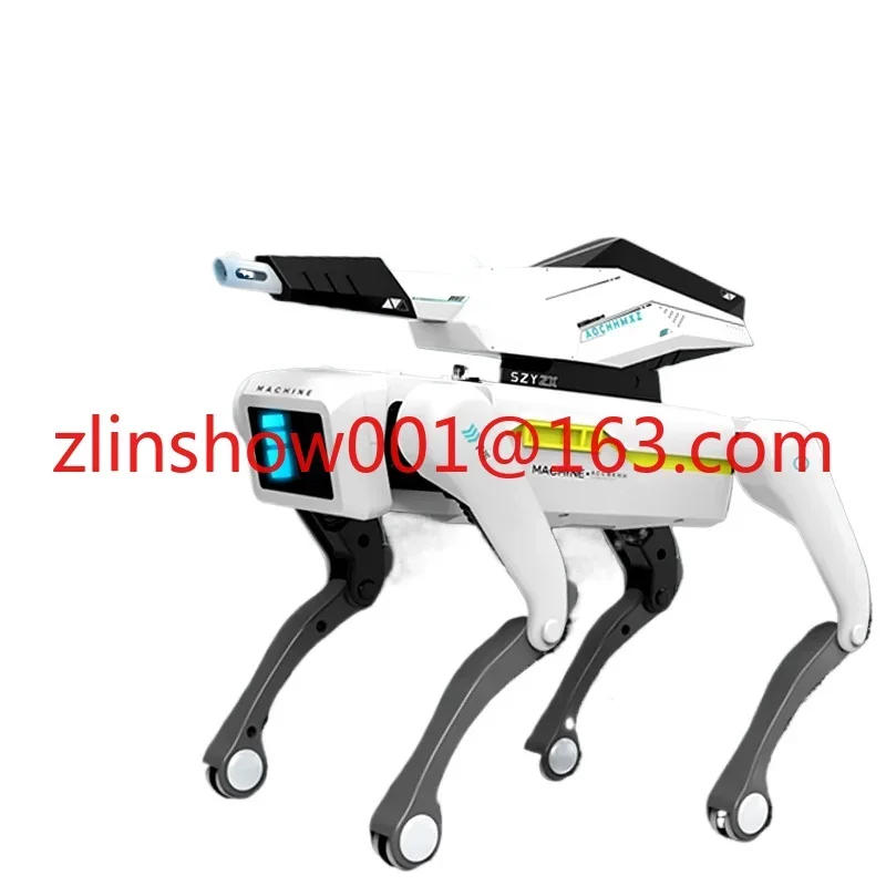 Remote control intelligent machine dog α coefficient programming electric mechanical dog