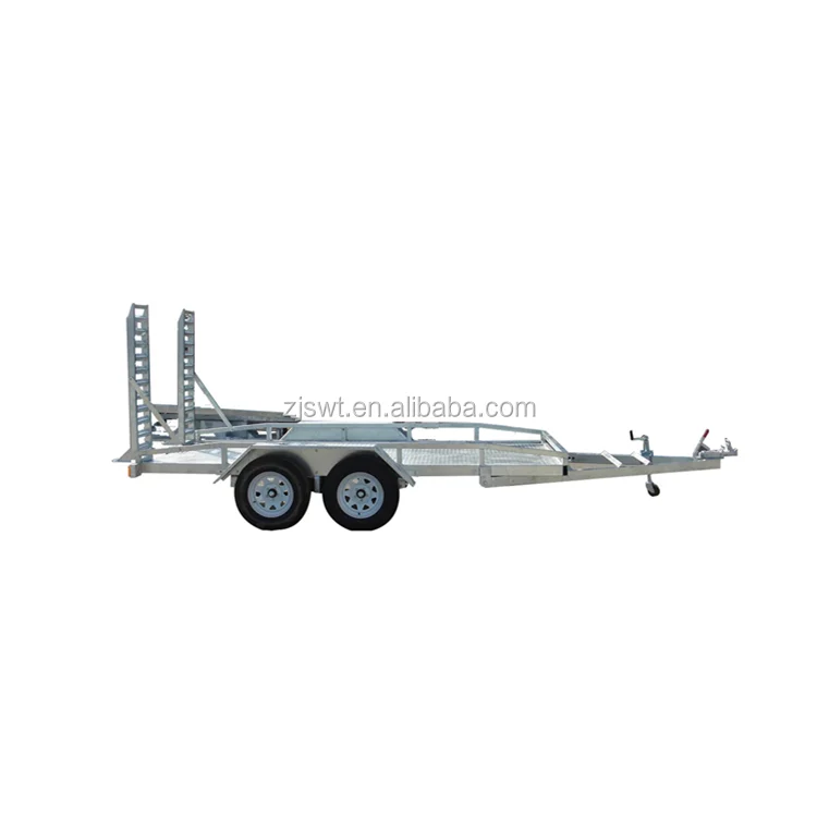 Fully Welded Car Towing Carrier Transport Flatbed Trailer
