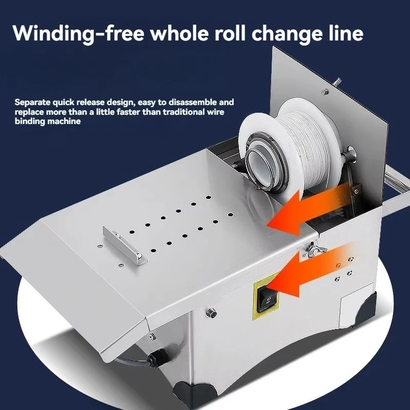 Electric Manual Sausage Twister 220V Knot Binding Commercial Household Sausage Tool Handmade Sausage Making Machine