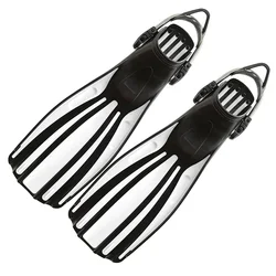 Scuba Diving in acciaio inox cinghie per pinne pinne per adulti scarpe da nuoto in Silicone lungo Snorkeling Monofin Dive Flippers Dropship