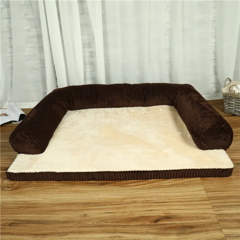 Removable Washable Dog Beds for Large Dogs XXLIndoor Outdoor Pet House Nest Puppy Cat Sleeping Sofa Cushion Dog pads Pet sofa