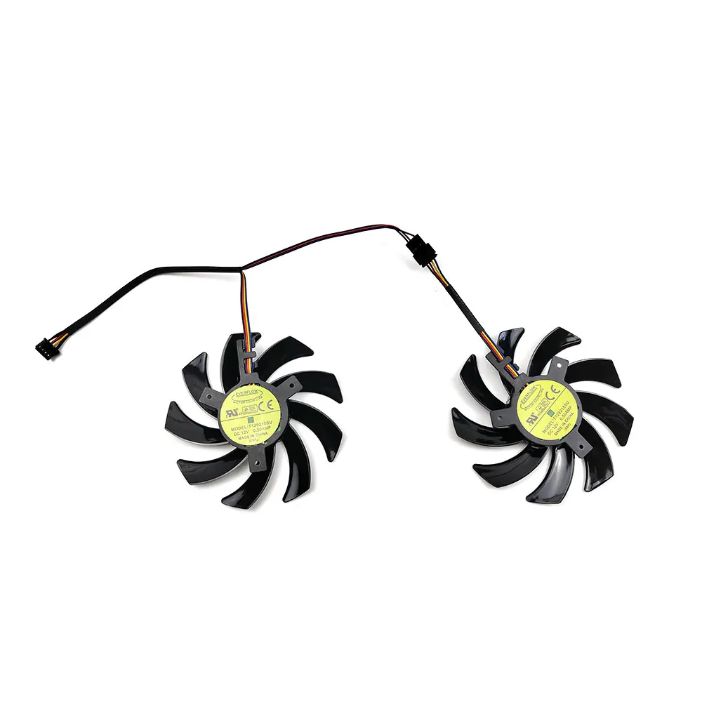 New 85mm Cooling Fan For Powercolor RX 6700 6650 6600 XT RX 5700 5600 XT V2 Fighter Graphics Cards cooler Fan