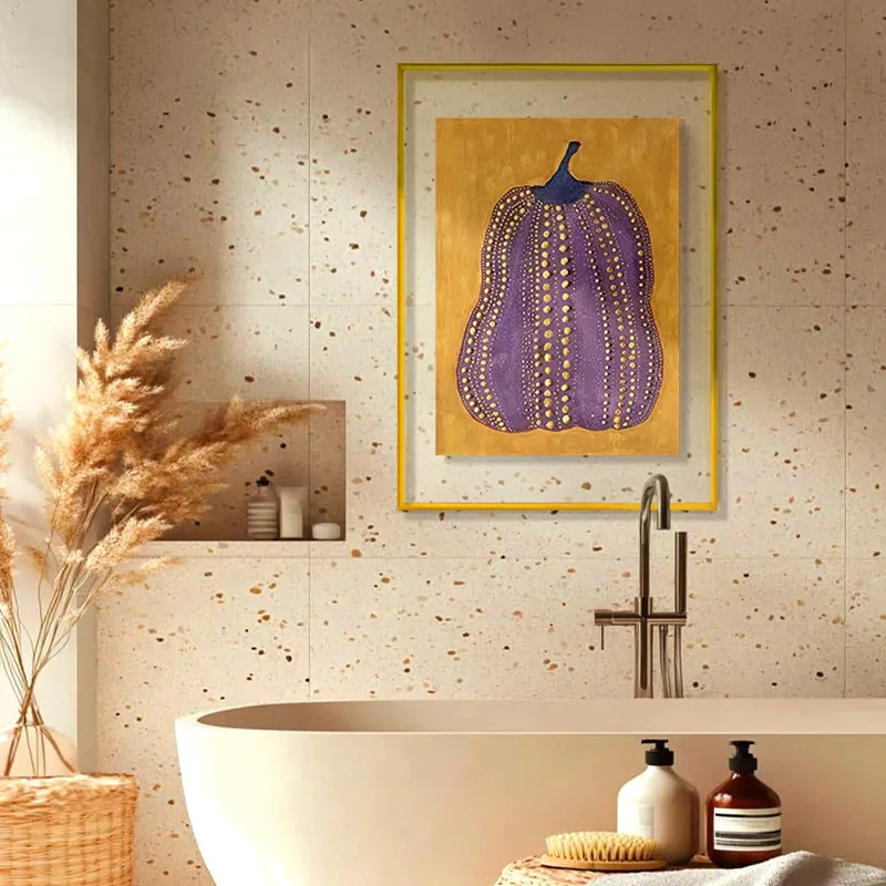 Acrylic pumpkin decorative painting waterproof living room dining room hanging and hanging paintings