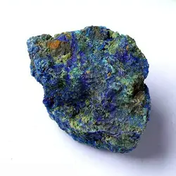 Natural High-quality Azurite Malachite Geode Quartz Crystal Geode Cluster Mineral Specimen Teaching Research Stone Collectible