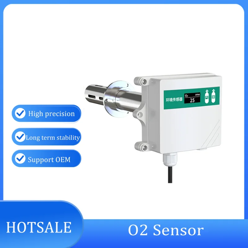0-20ppm 0-5v 0-10v Industrial Air Quality Monitor Nitrogen Dioxide No2 Sensor Duct Mount Rs485 Gas Transmitter 4-20ma 0-2000PPM