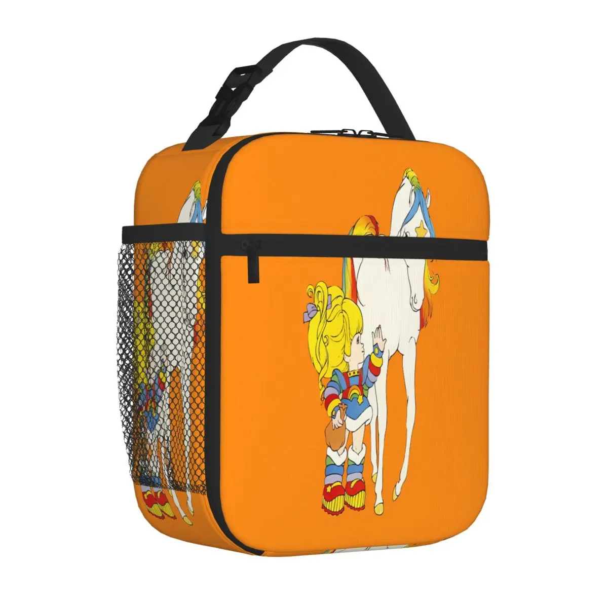 Bestselling Vintage Blondine Rainbow Brite Boho Lunch Box Bag Home To Go Lightweight Lunch Bag