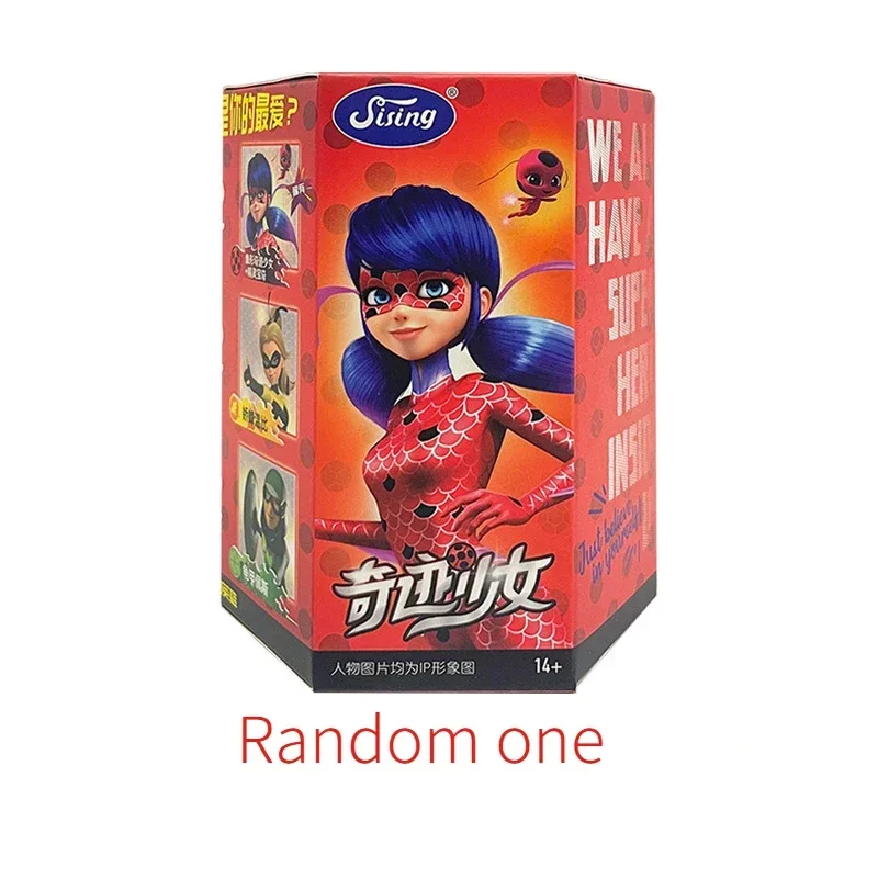 Miraculous Ladybug Blind Box Toys Action Figure Cat Nior Marinette Queen BeeRena Rouge Cute Doll Model Collect Ornaments Gifts