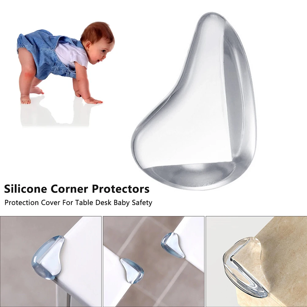 

Home Safety Essentials Set of 10 Childproofing Corner Edge Covers that Blend Seamlessly with Any Interior Design