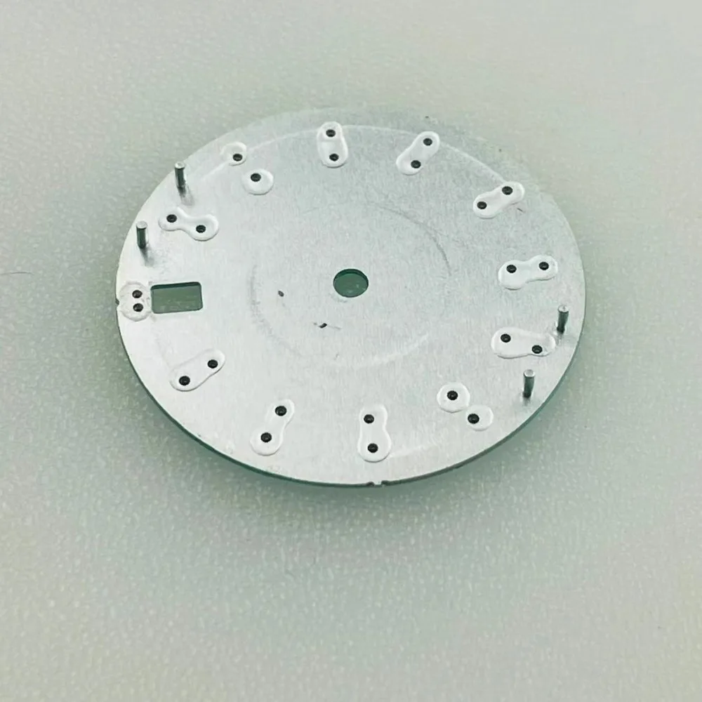 28.5 millimetri NH35 Quadrante S Orologio Meccanico Forte Verde Luminoso Accessori Per Orologi S Quadrante per Seiko NH35 NH36 4R35 4R36 Movimento Più Nuovo