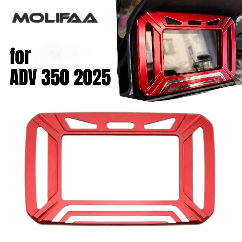 

for Honda ADV 350 2025 Motorcycle Instrument Protective Cover CNC Aluminum Scratch Resistant Dashboard Frame Accessories