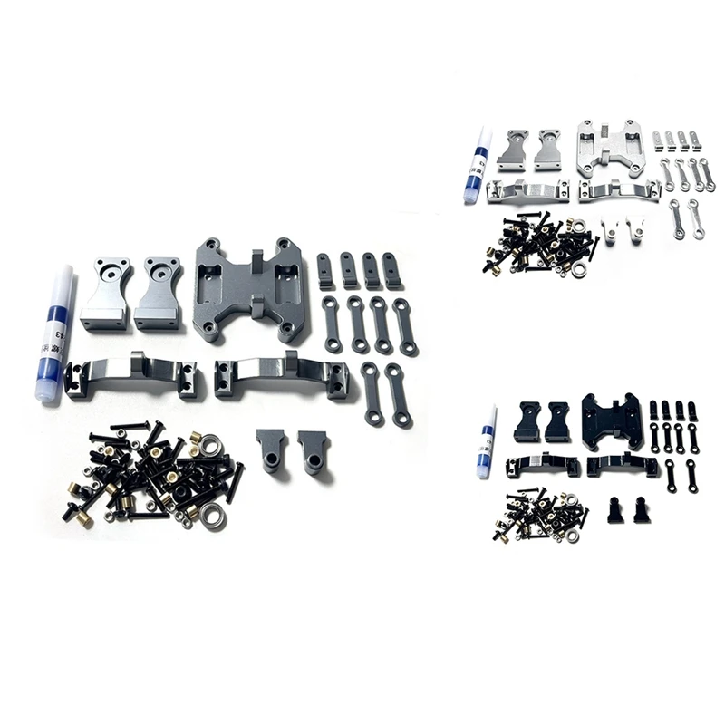 Metal Balance Chassis Board Seesaw Kit For WPL B16 B36 1/16 6X6 6WD RC Car Upgrade Parts Modified Accessories