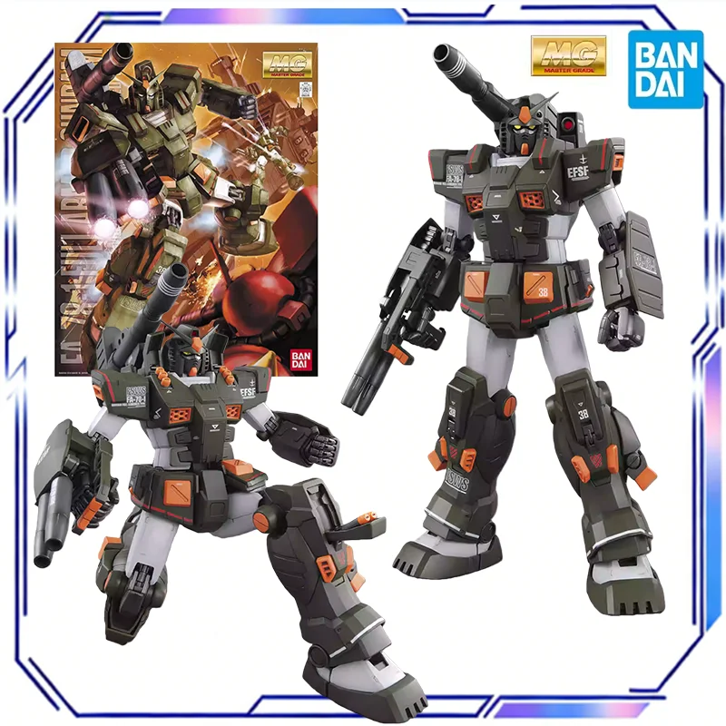 

Оригинальная сборная модель Bandai MG 1/100 Full Armor Gundam FA-78-1, фигурка аниме-персонажа, меха, игрушка, подарок для детей, украшение для стола