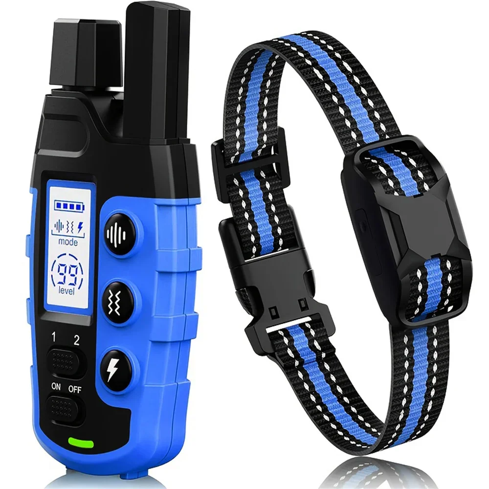 

Dog Training Collar Rechargeable Remote 3300ft 3 Modes Adjustable Beep Vibration Static Waterproof for 5-120Lbs Dogs