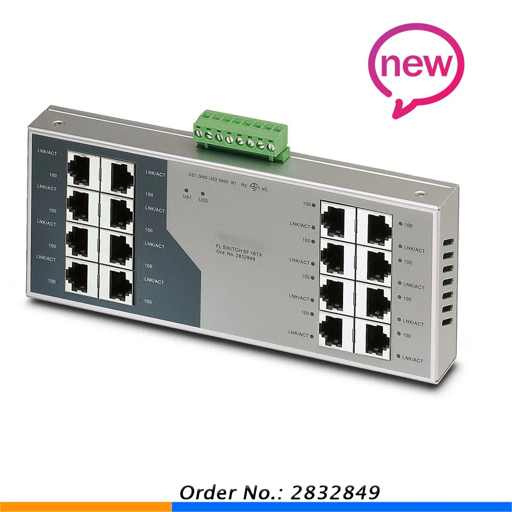 

2832849 Для промышленного коммутатора Ethernet Phoenix — FL SWITCH SF 16TX