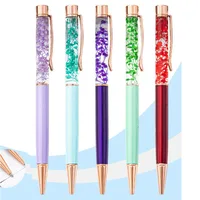 Bolígrafos creativos de la serie de flores DIY para niños, bolígrafos de escritura hermosos, suministros escolares, regalo de oficina de moda, 1 piezas