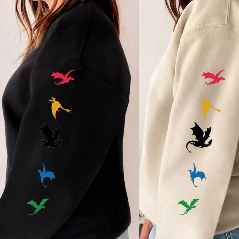 Dragon Rider الجناح الرابع 3 الجوانب هودي Dragon Rider على الأكمام اليمنى 5 التنين الجناح الرابع الأكمام اليسرى اقتباسات المفضلة الجبهة #3