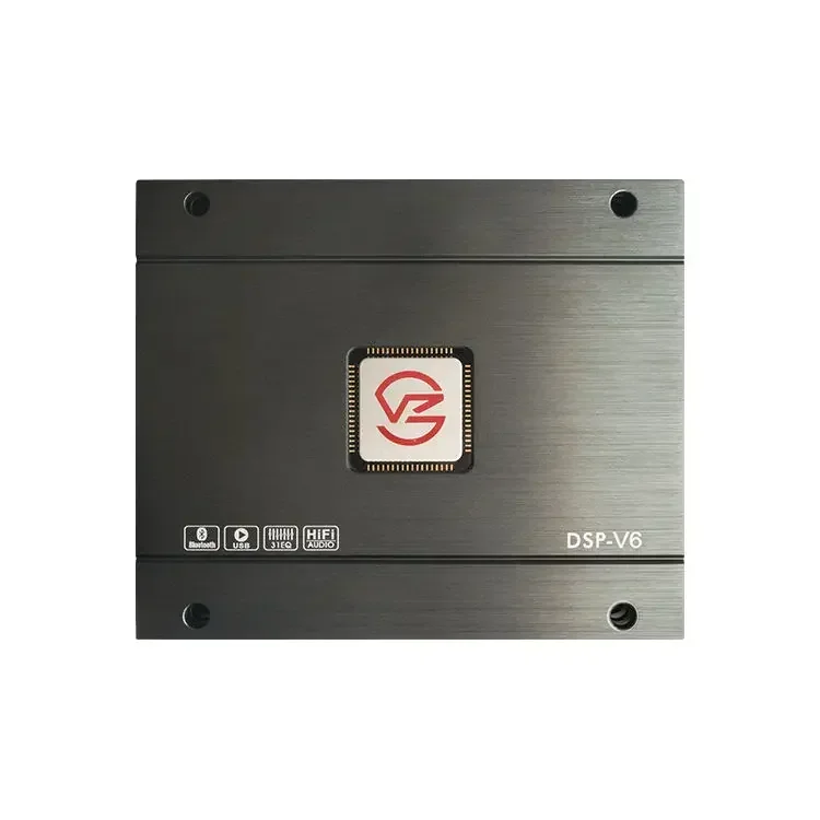 V12 60W 4channel car audio amplifier class Digital Signal Processor DSP Amplifier With Parametric Equalizer For Car Sound system