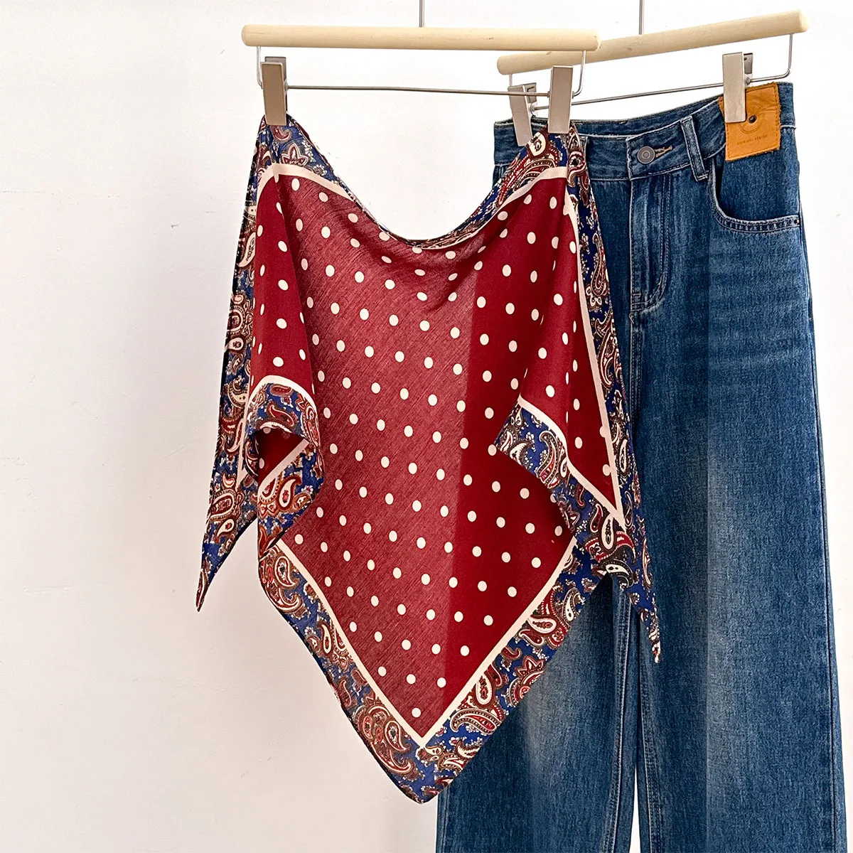 Bandana Multi Way - باندانا مثلثة الشكل عصرية للنساء، متعددة