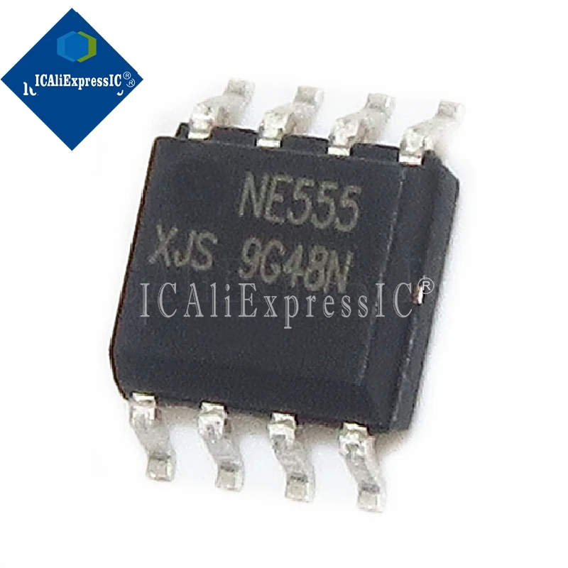 20pcs/lot NE555DR NE555 SOP8 SMD Timer time base circuit IC SOP-8 In Stock