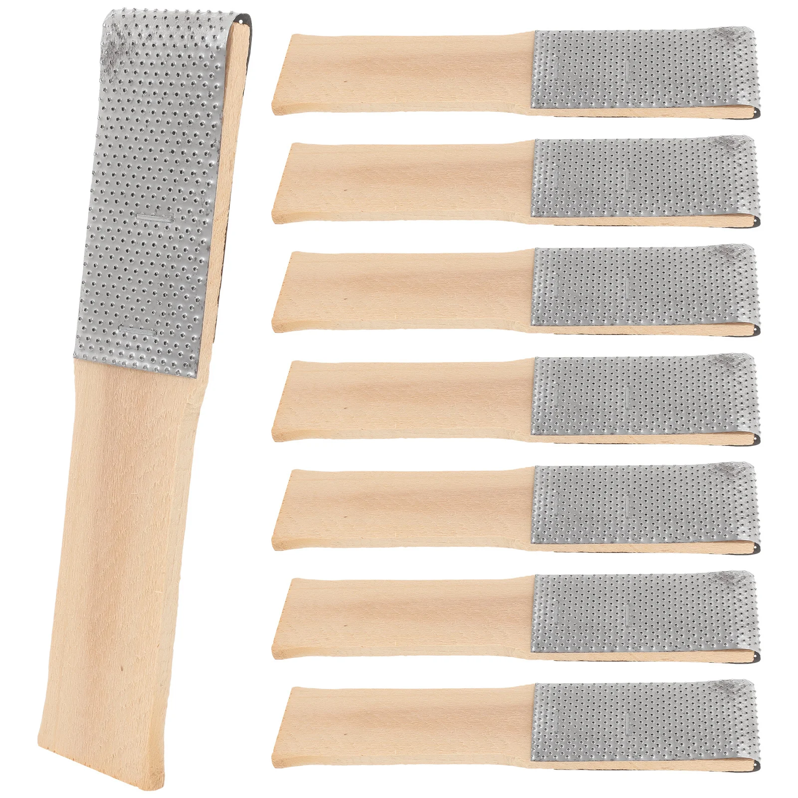 

8Pcs Bicycle Tyre File Metal Rasp Durable Stainless Steel Wood Repair Tool Kit Tire Patch Quick Easy Operate Bicycle Tyre File