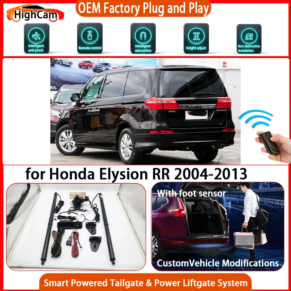 HighCam for Honda Elysion RR 2004-2013 OEM Smart Powered Tailgate Power Liftgate Tailgate Power Lift Gate Power Back Door
