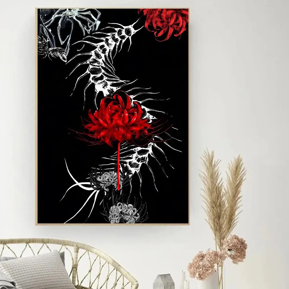 Anime T-tokyo Ghoul Painting Calligraphy Poster Print Modern Decor Room Home Decor Canvas Art Pictures Home For Living Room