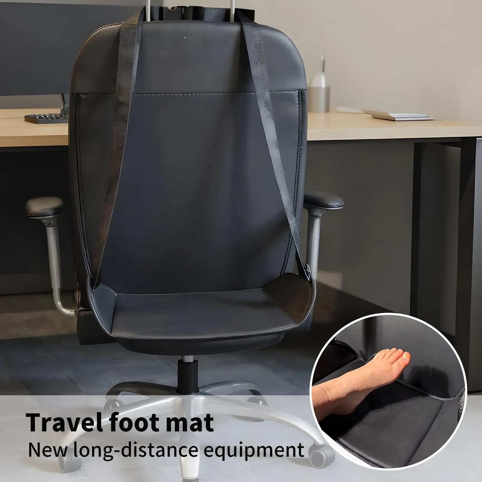 Foot Hammock Children Long Flight Footrest Portable Supportive Footrest For Baby Adults Home Outdoor Camping Car Work Desk