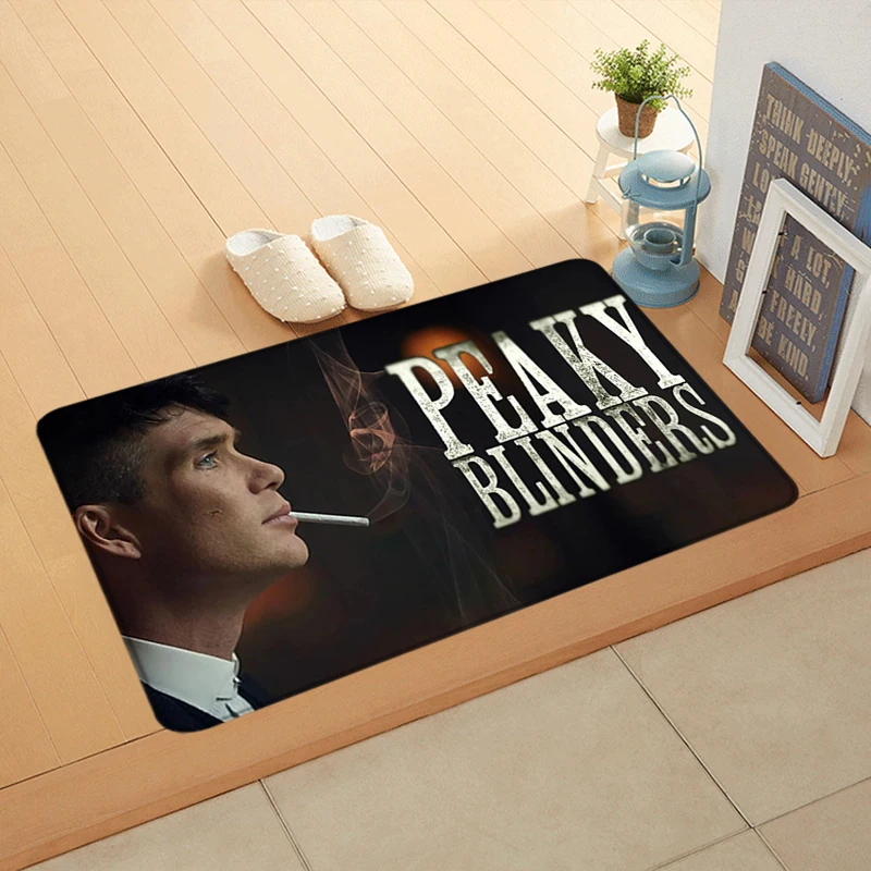 Entrance Doormat Balcony Rugs Living Room Carpet Peaky Blinders Foot Mats Bath Rug Floor Mat Ideal Gifts Non-slip House Decor