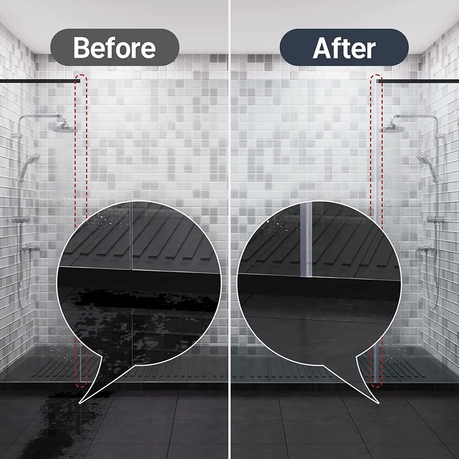 6/8/10/12 مللي متر شفاف بولي كلوريد الفينيل ختم الفجوة نافذة الباب السير الوقائي شاشة دش شريط عازل للباب خالية من الغراء مقاوم للماء السير الوقائي