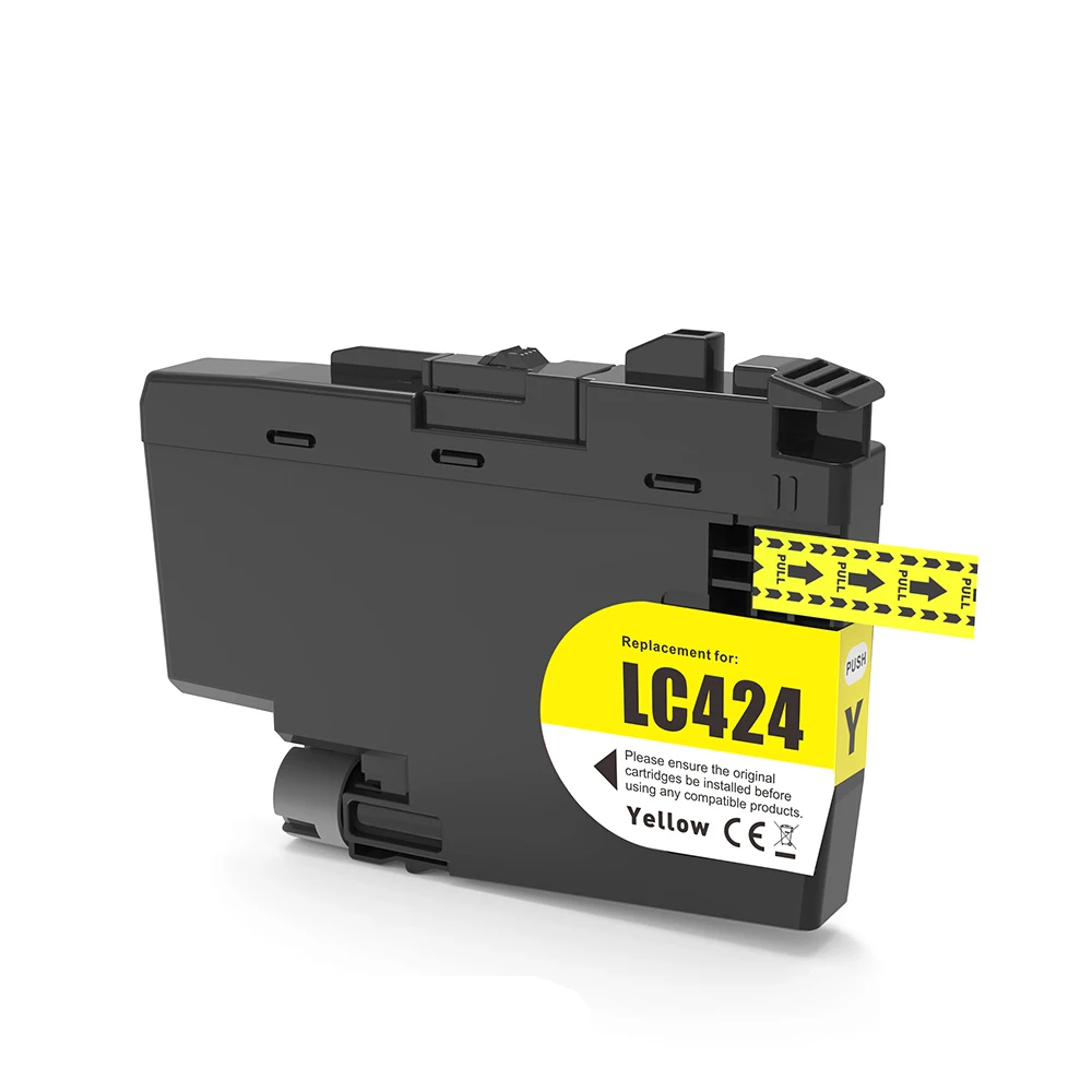 Europe LC424 LC424 Compatible Ink Cartridge With Chip For Brother DCP-J1200W J1200WE J1200 J1200W J1200WE Printer Cartridges