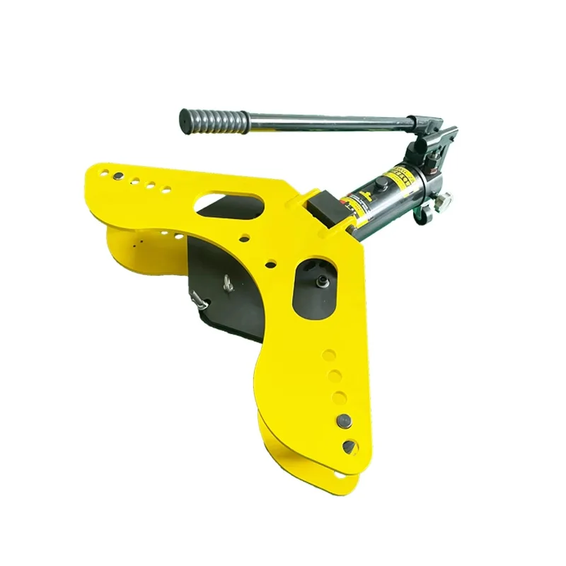 SWP-10A flat and vertical bending machine ground flat iron flat steel copper and aluminum electric hydraulic bending machine man