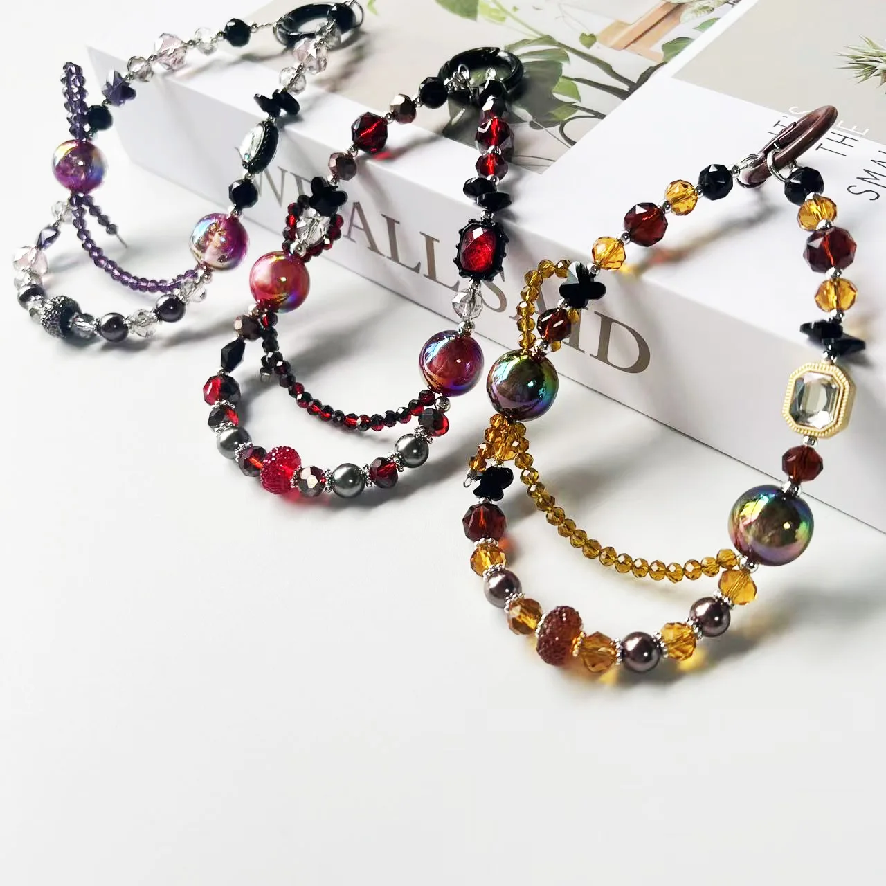 

Роскошная цепочка для мобильного телефона с кристаллами, брелок для ключей, высококачественная ручная работа, капля воды, бисерная цепочка на запястье, подвесная веревка, кулон, ювелирные изделия