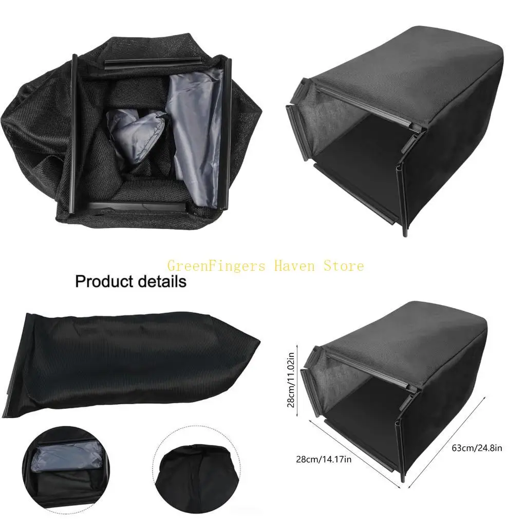 

F68D Sturdy Black Fabric Grass Collection Bag for HRJ216/HRJ196/HRU216 Lawn Mowers