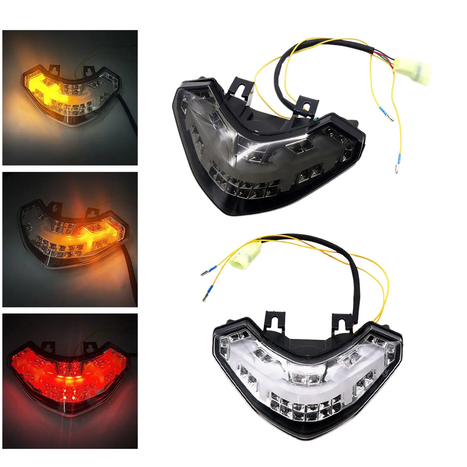 

Motorcycle Taillight Premium Spare Parts Accessories Easy to Install Rear Tail Light for Ducati Multistrada 1200 2010-2014