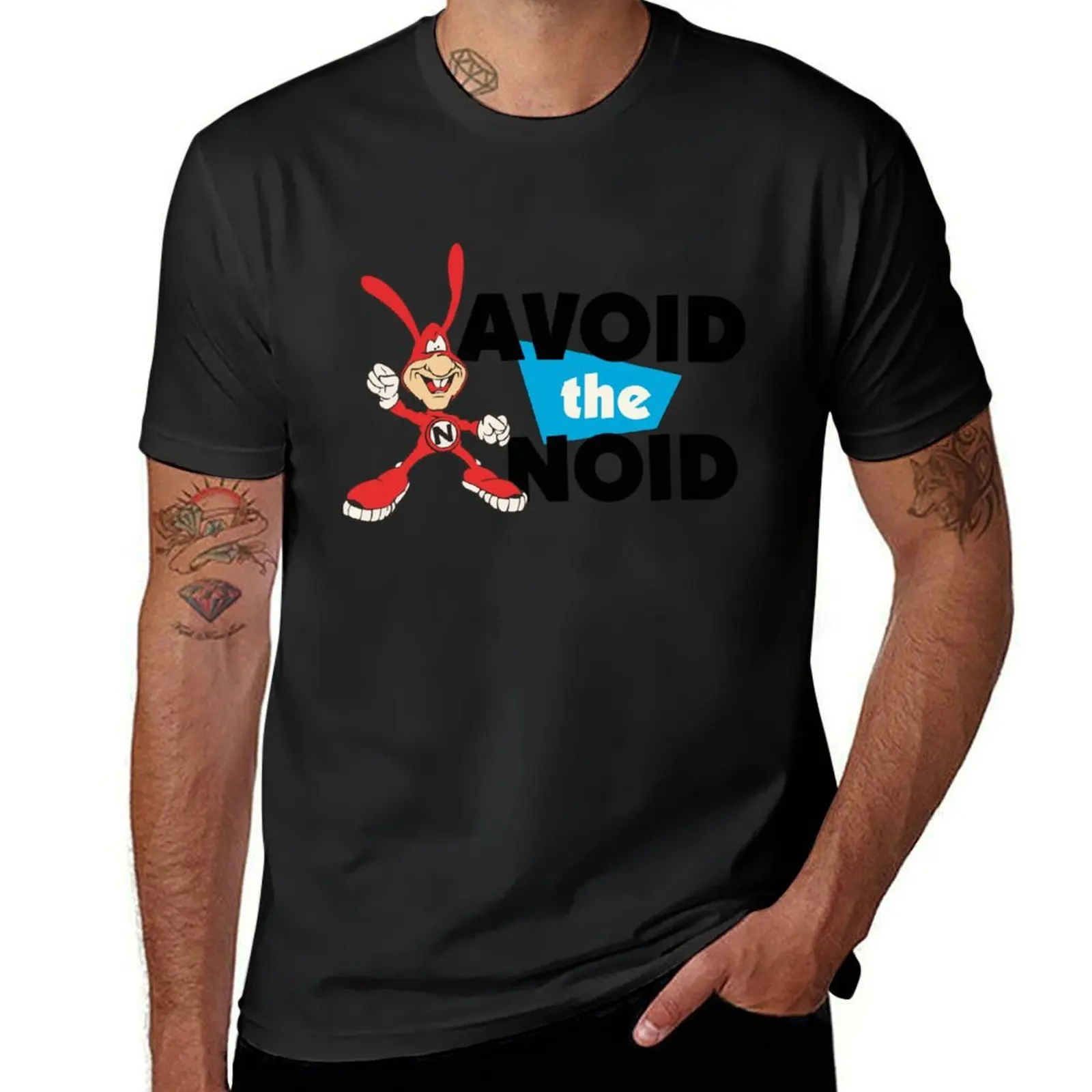 Avoid the Noid T-Shirt quick drying cute clothes mens graphic t-shirts