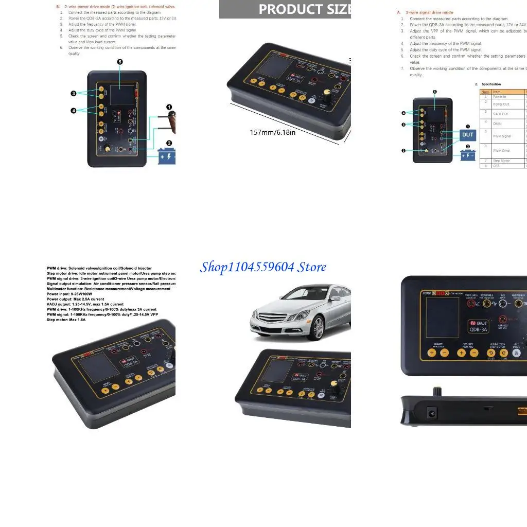 

12QM Auto зажигание катушки -детектора тестирования тестирования