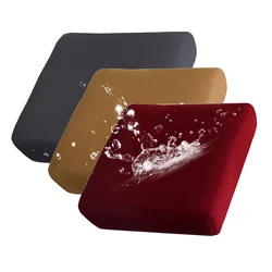 1/3/6 pcs Waterproof Chair Sofa Seat Cushion Slipcovers Couch Cushion Cover Stretch Furniture Protector for Kids, Pets