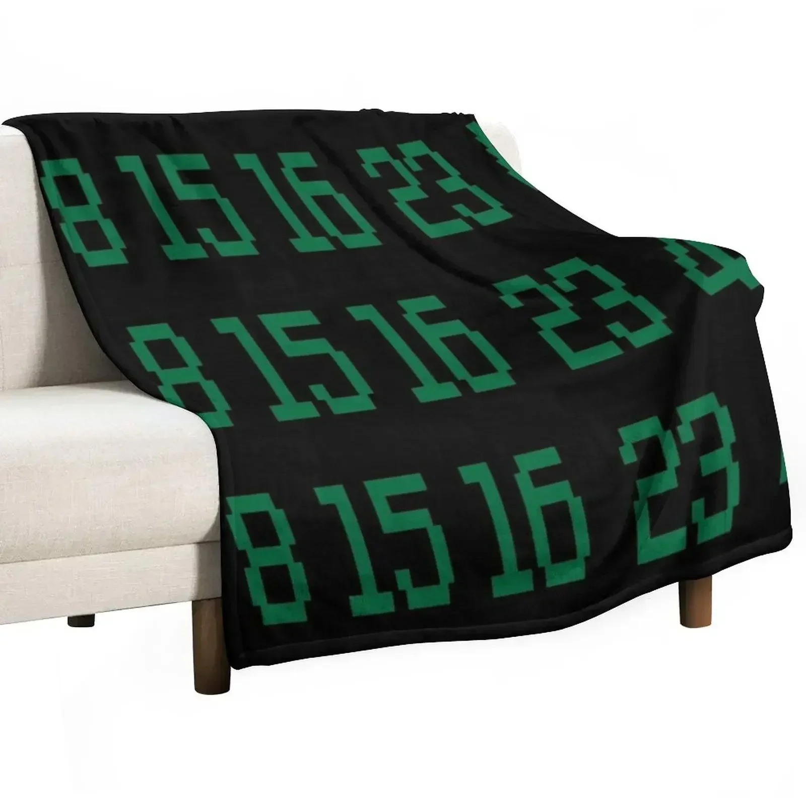 The Numbers Throw Blanket Polar for babies Decoratives Decorative Beds warm for winter Plaid Blankets